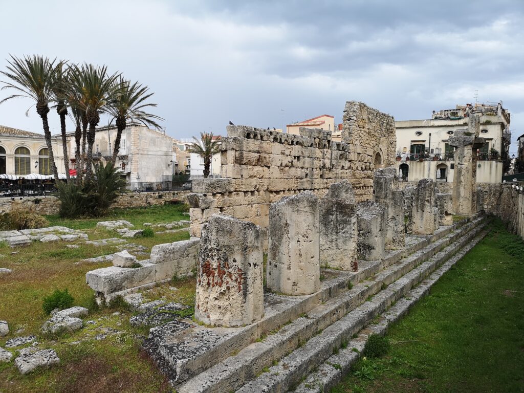 Temple of Apollo in Siracusae. Photo by PROSTIR (c) - April 2019